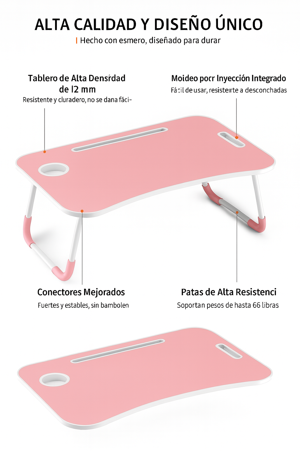MESA PORTÁTIL PLEGABLE MULTIFUNCIONAL