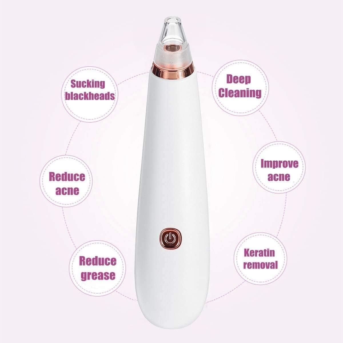 LIMPIADOR FACIAL REMOVEDOR DE PUNTOS NEGROS Y ESPINILLAS