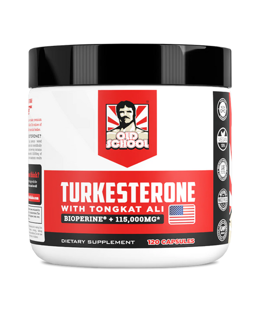 TURKESTERONE (Testosterona) (120cap) Potenciador de músculo y energía
